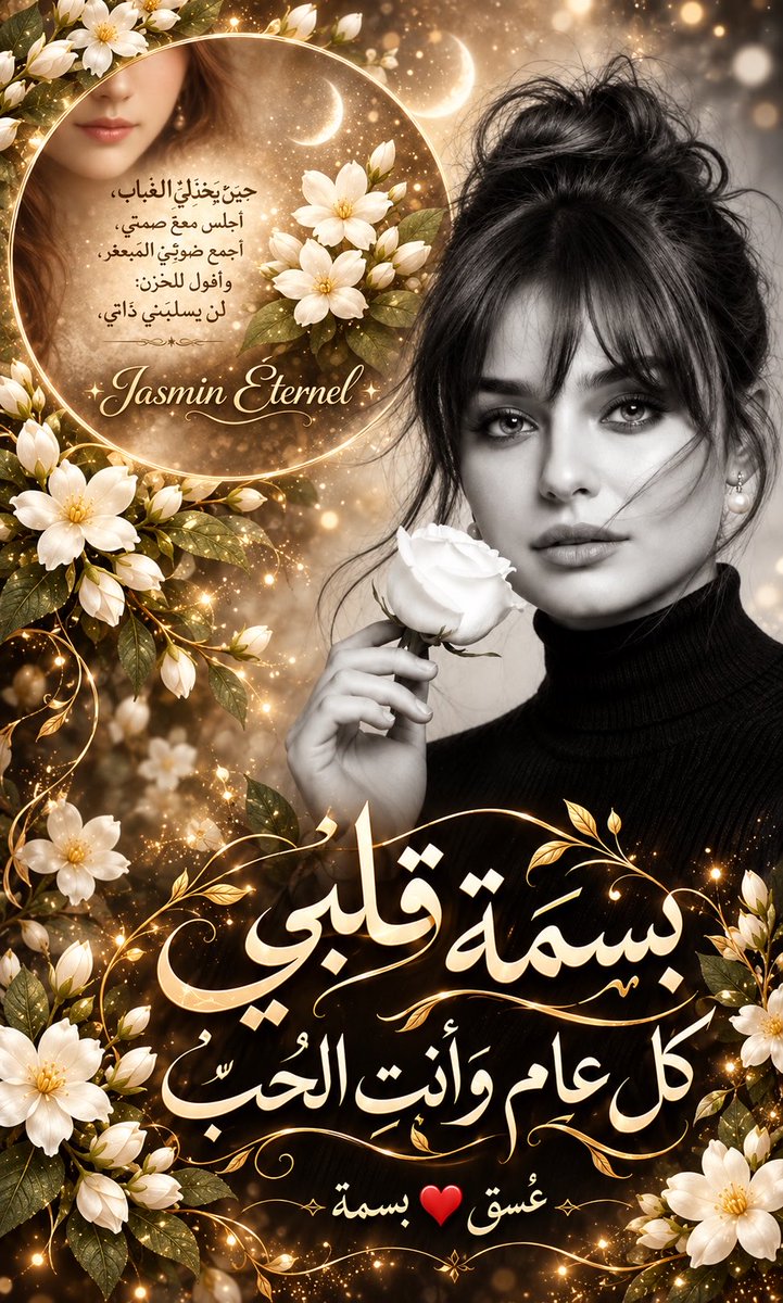 gh__asq's tweet photo. @JasminEternel 

#بسمة_قلبي
كل عام وأنتِ الحب
وصديقتي التي أستريح عندها من ثقل الأيام

في يوم ميلادك أتمنى أن يعود إليكِ كل حنان منحته لغيرك
وأن تجدي كتفا يسندك قبل أن يميل التعب بك
وأن يأتيك الفرح واسعا
لا تضطرين إلى تصغير أمنياتك لتسكنيه

كل عام وضحكتك من قلبك
وعيناك لا تعرفان دمعة إلا من فرح
يا رب سنة تشبه لطفك
وتعوضك عما مر وأوجعك

أحبك يا بسمة
ويظل لكِ في قلبي مكان
أطمئن كلما وجدتك فيه 🤍
             #غَسَق ──── ♡ 
#مرافئ_الحنين            #رفى_الكلم 
#قيثارة_النيل          #قيثارة_الأدب 
#اثر_الحروف_الأدبي.     #خواطر_الريم 
#مملكة_القيصر         #فرشات_وحروف