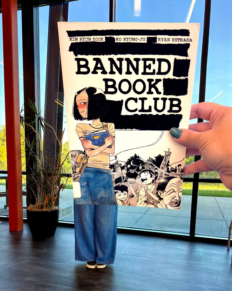 boonelibrary's tweet photo. First rule of Banned Books Club? Keep reading! 📚✨ This Bookface Friday, we’re celebrating Banned Books Week at the Library and the freedom to choose your own reading adventure. https://t.co/VUD7GPG6NE