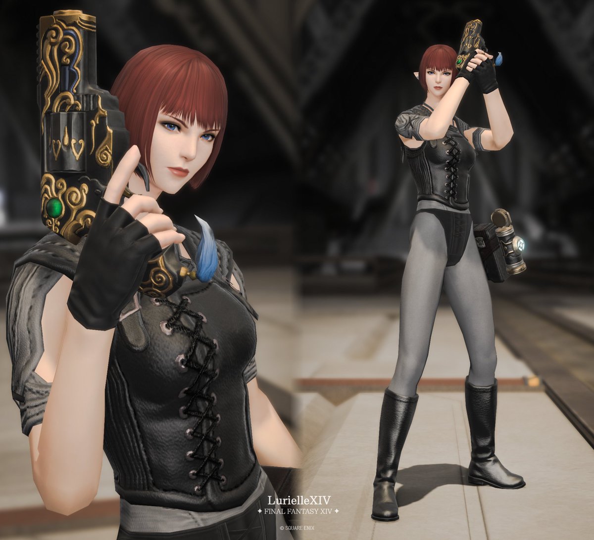 LurielleXIV's tweet photo. Regina (Dino Crisis) https://t.co/yEsmOyP6d5