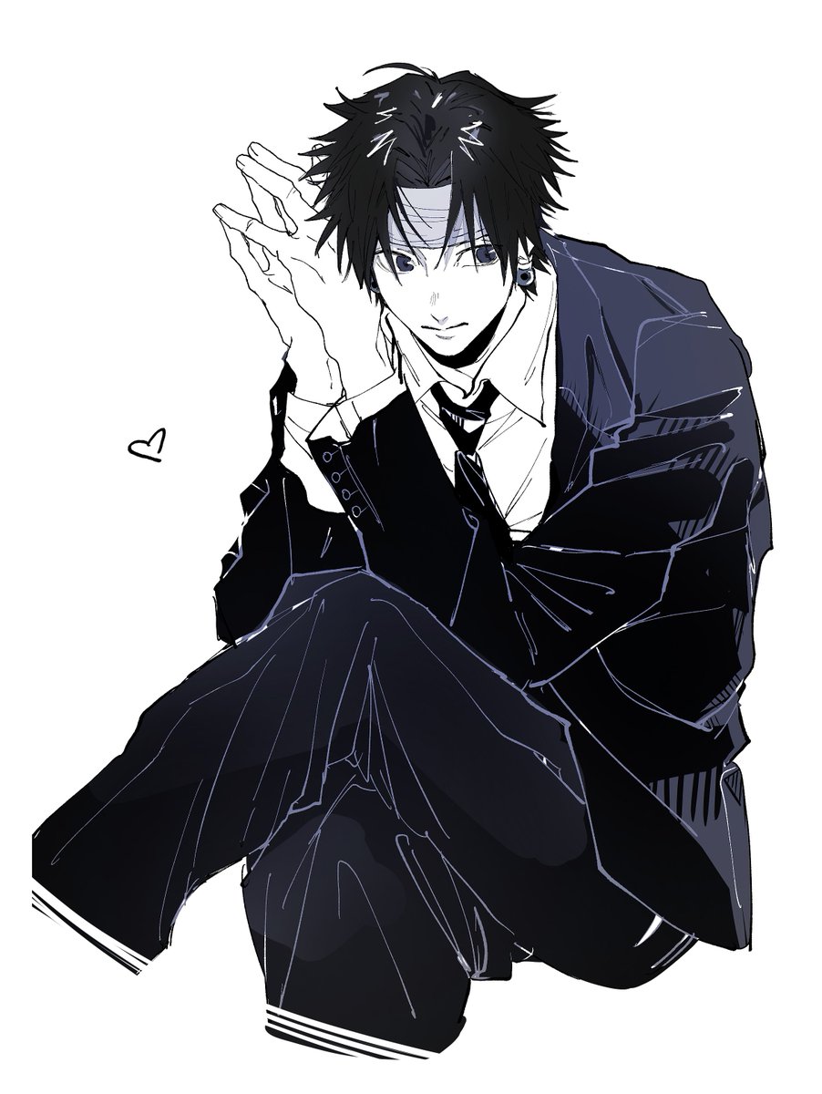 kgrR___'s tweet photo. 初描きクロロさん https://t.co/Qrdmf7ukZn