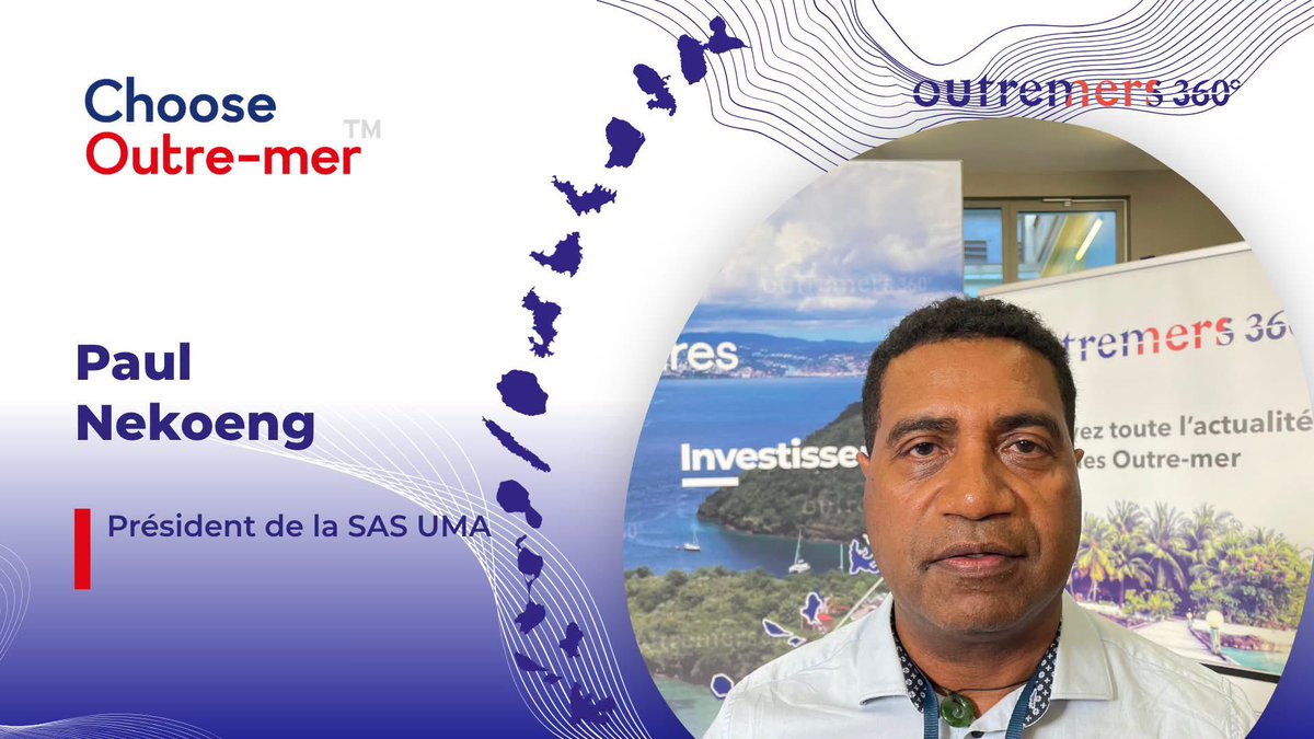 outremers360's tweet photo. 🎥 #Choose #OutreMer: Paul Nekoeng, Président de la SAS UMA, sur le plateau d'@Outremers360

➡️ https://t.co/mMwQx1rQKt

🗣Paul Nekoeng, Président de la SAS UMA #NouvelleCalédonie, à l'occasion de la première édition de #ChooseOutreMer. https://t.co/CMX7PtYXBl