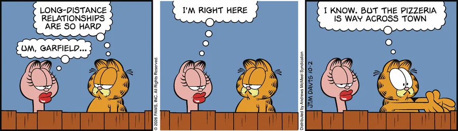 DailyGarfcast's tweet photo. Garfield by Jim Davis for Fri, 02 Oct 2026 https://t.co/cTnfEqXwOB