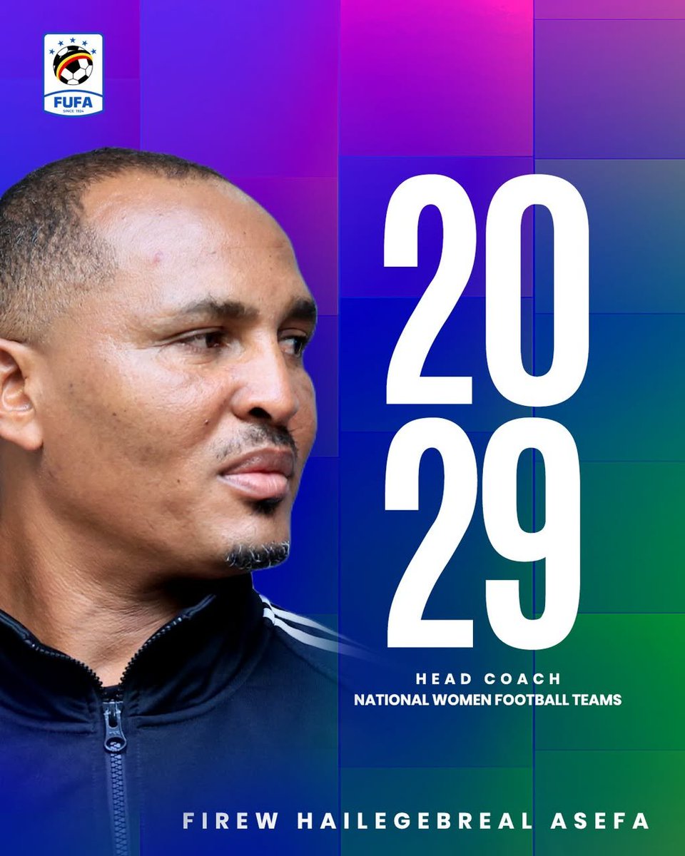 PacuPacu_Sports's tweet photo. Ethiopian tactician Firew Hailegebreal Asefa has been appointed head coach of Uganda's senior women's national team, the She Cranes, on a contract running until 2029.
#pacupacusports #fufa #shecranes https://t.co/ZWRtQytW5Z