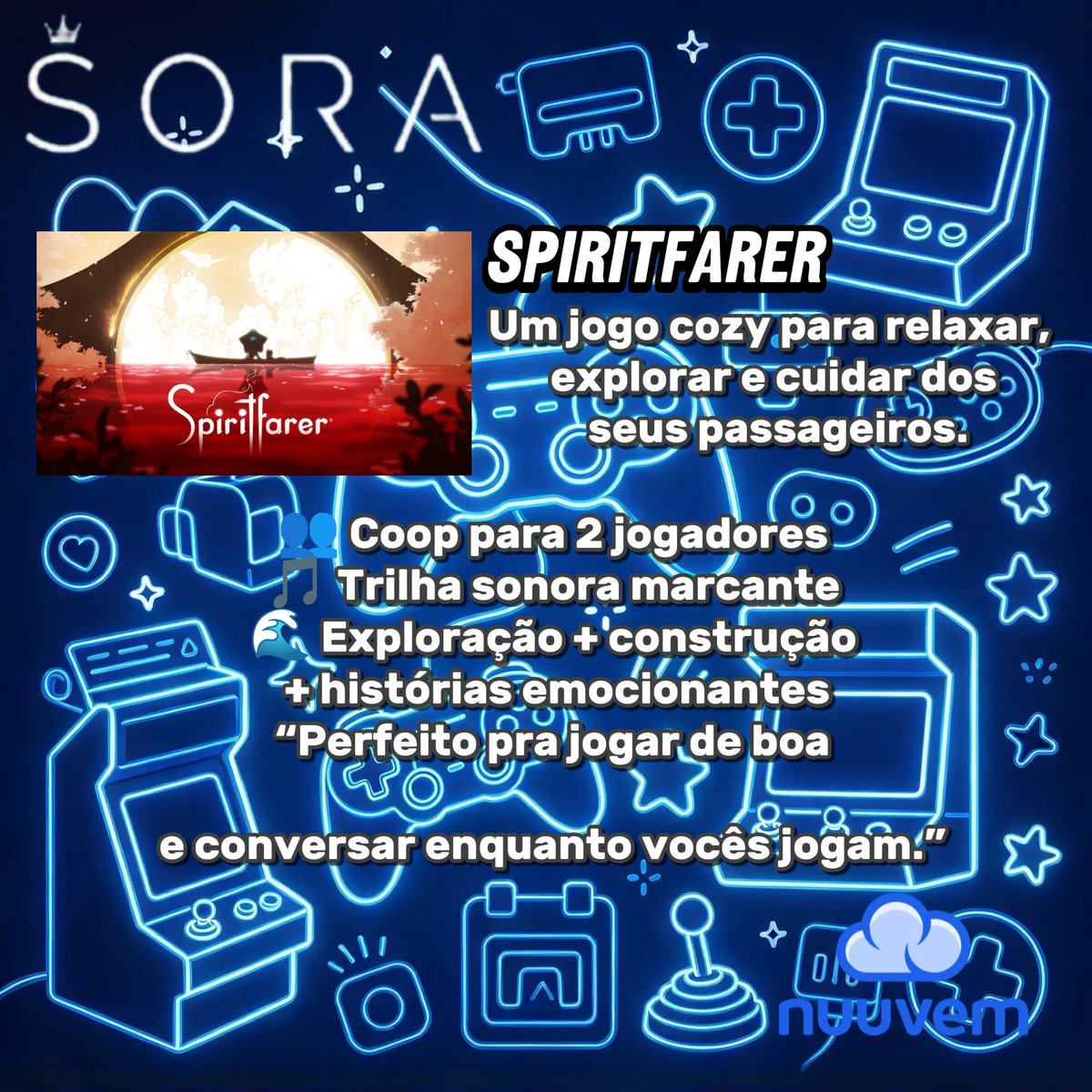 Tchlly_'s tweet photo. Agora segue para eu saber que vc tá comprometido a ZERAR UM DESSES JOGOS!

A @tchlly_ faz parte do #nuusquad da @nuuvem então  por isso que a gente @soraproducoes estamos mandando essa dica para você!🕹️✨ https://t.co/0DcAzqbIoO