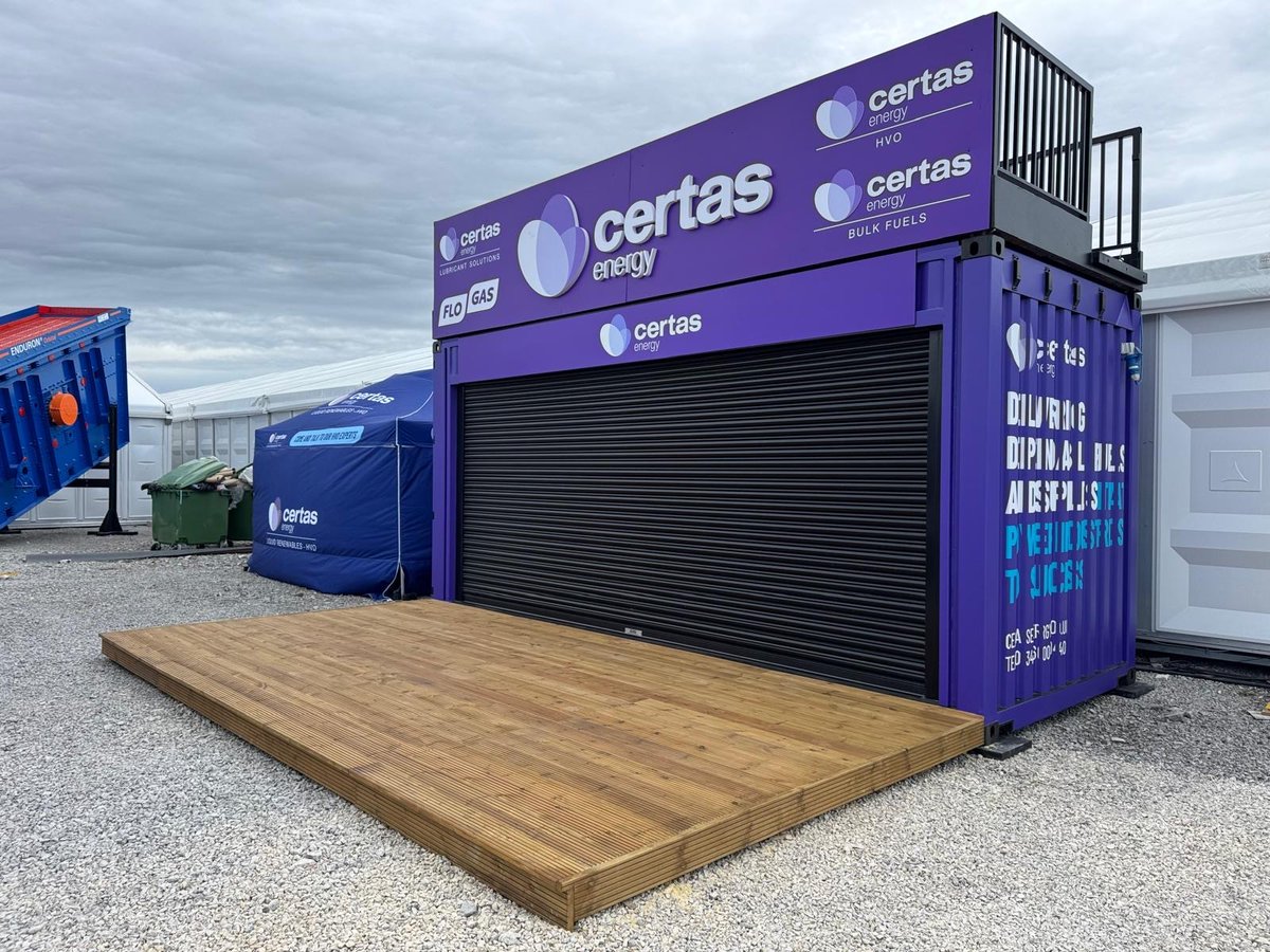 eventsstructure's tweet photo. A look back at this summer’s outdoor exhibitions.

Featuring Avant, Certas, STIGA and Aeolus Tyres across construction, machinery and groundscare events.

Planning your next exhibition? Get in touch.

#TheEventsStructure #OutdoorExhibitions #ShippingContainers https://t.co/Xo3klrsCCW