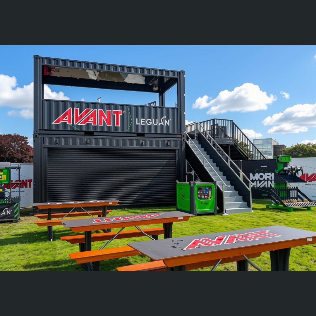 eventsstructure's tweet photo. A look back at this summer’s outdoor exhibitions.

Featuring Avant, Certas, STIGA and Aeolus Tyres across construction, machinery and groundscare events.

Planning your next exhibition? Get in touch.

#TheEventsStructure #OutdoorExhibitions #ShippingContainers https://t.co/Xo3klrsCCW
