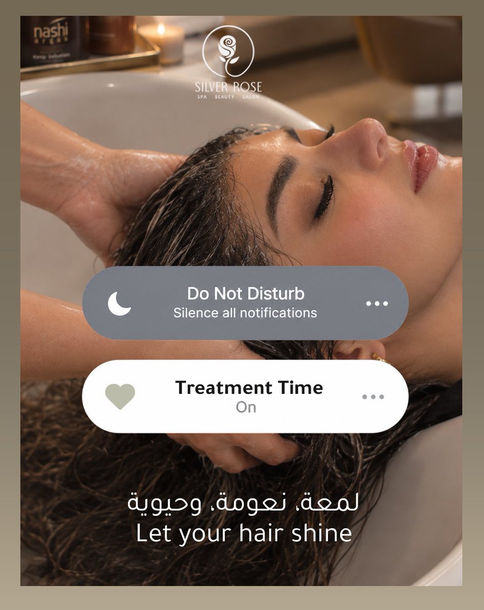 silverrose_bh's tweet photo. وقّت الدلع والاسترخاء.. شعر حيوي ولمعة خيال 🌙💇🏻‍♀️
Pure relaxation &amp; healthy shiny hair 🌙💇🏻‍♀️

•مواعيد العمل ⏰
من 10 صباحاً إلى 10 مساءً
•العنوان📍
الحد ، البحرين https://t.co/R14gE7dZqe
