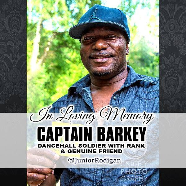 JuniorRodigan's tweet photo. First time I met Barkey was at a Dance here where he performed alongside his partner Wickerman.  

It was a weekend I can never forget ... because it was the same weekend when Buster Douglas became the first to defeat Tyson. 
And Nelson Mandela walked out a free man out of that prison. 

Barkey's sense of humor was second to none. And it was always there in his music as well . He was the first person to follow me when I got on Twitter too. 

It will be the 13th anniversary of his passing on the 13th of this month 
Rest in peace Barkey. We miss you bredda.