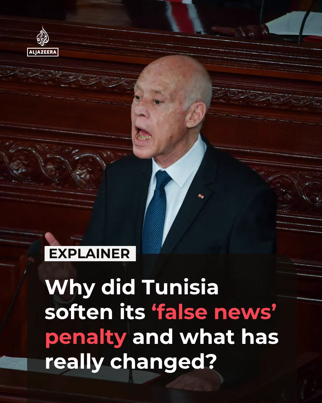 Tunisia Softens False News Law