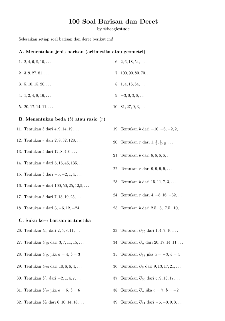 latsolyuk's tweet photo. Drive 100 soal matematika

📈 barisan &amp; deret
https://t.co/j64dE0foze
⚖️️ perbandingan (soal)
https://t.co/i2fvQEF4eo
💡 perbandingan (kj)
https://t.co/IHBdWFIh0h
📕 toko buku wangsit om jero
https://t.co/1bWZWzKewd
💬 Gabung Saluran Info Latihan Soal
https://t.co/o326bZPmvK https://t.co/zaIg8zoG31