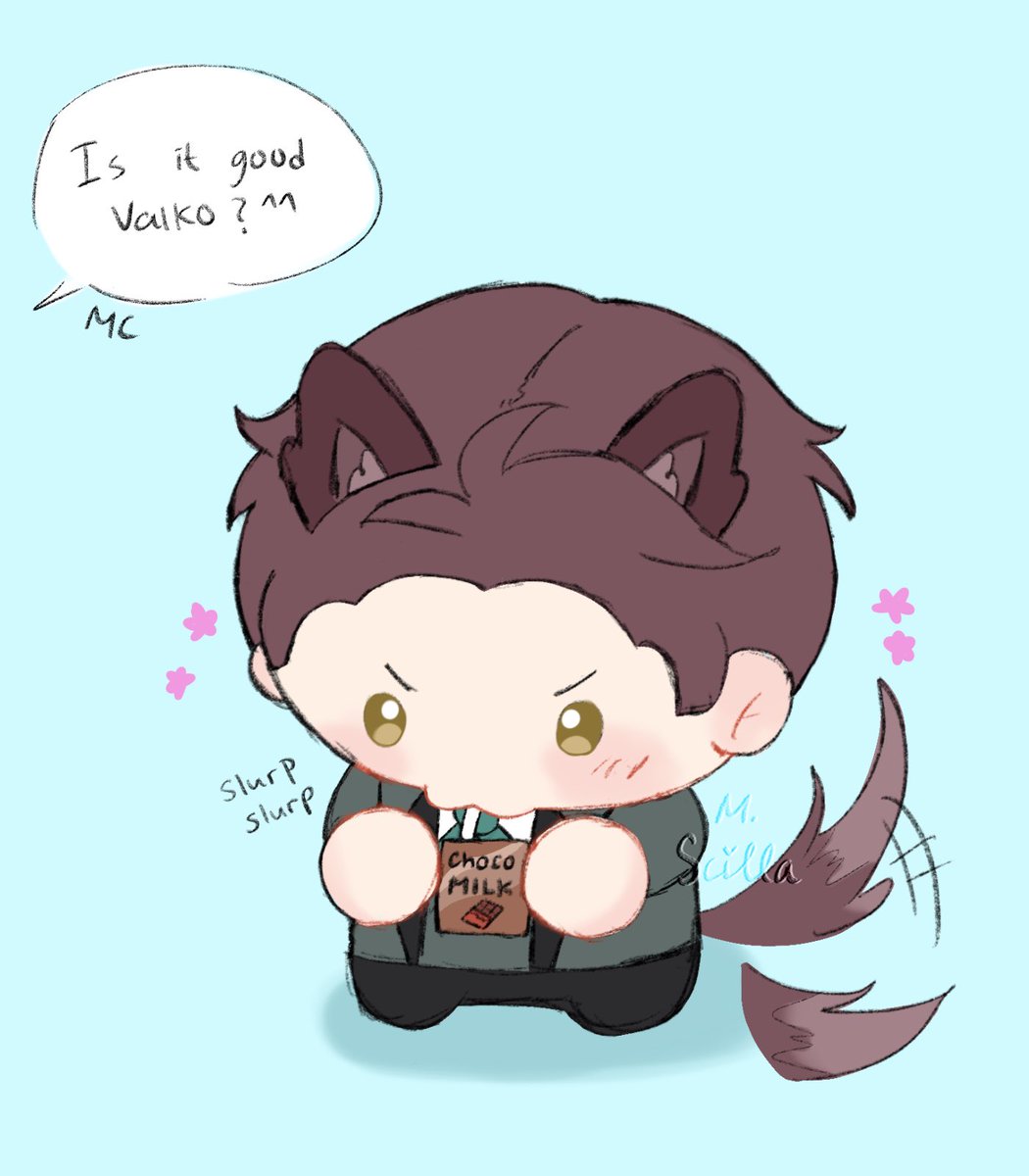 mocha_2233's tweet photo. ✧˖°. Day 2 ✧˖°. #valktober #valktober2026 

Chocolate Milk 🍫🥛
(I’m joining the challenge starting from the second day!!)
#BringValkoBack https://t.co/Mwje34Spln