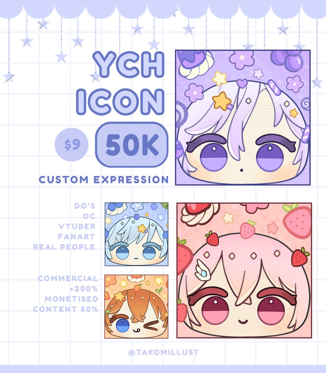 takomillust's tweet photo. ‼️ URGENT COMMISSIONS OPEN ‼️
( 💙 + 🔁 are appreciated )

hello, I'm opening urgent comms because I'm short on rent and bills (need Rp1,1 million more for September's bills)

FIRST 2 SLOTS 10% OFF 💙
slots/waitlist open till I have enough
#commissions #artidn #ArtistsofSEA https://t.co/U5pmDlKkmg