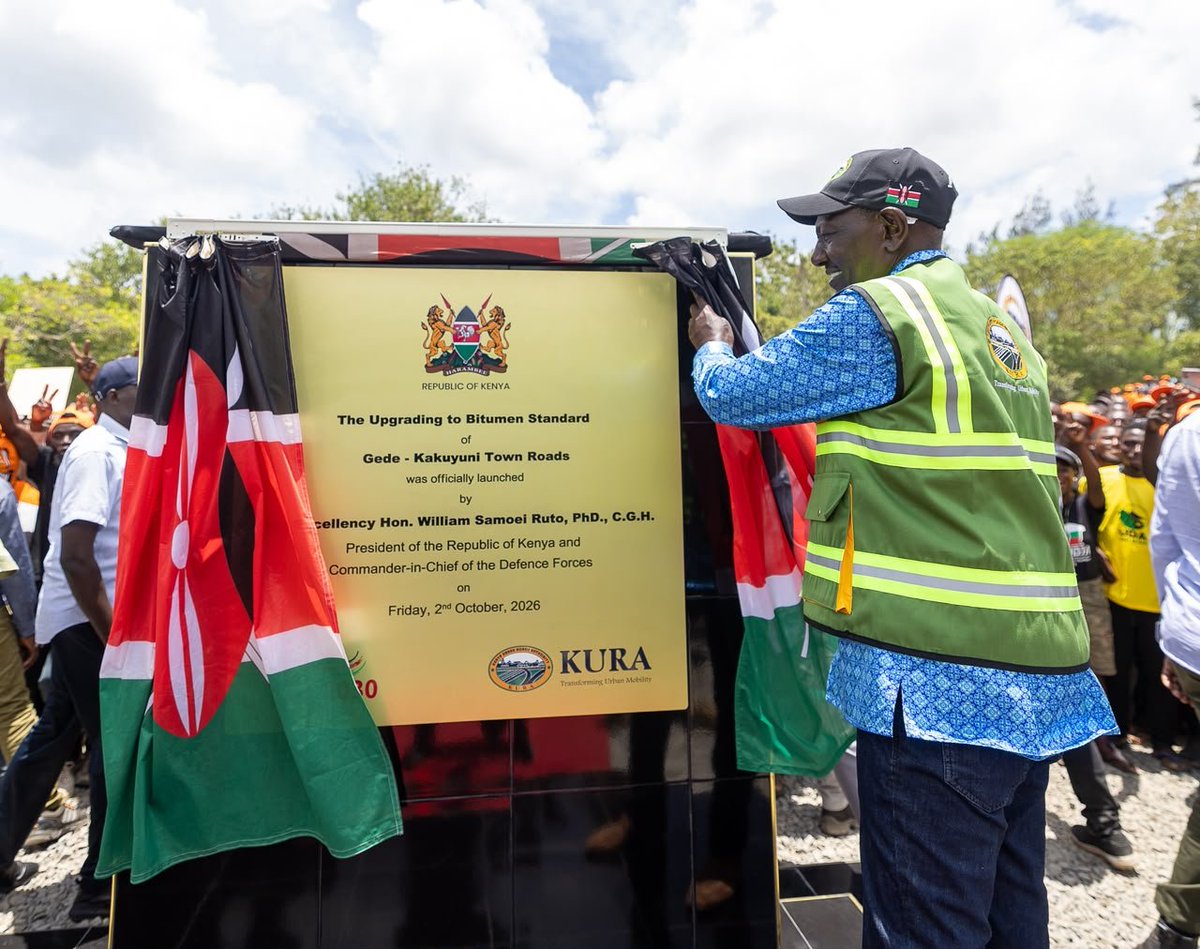 WilliamsRuto's tweet photo. We are advancing equity and fairness in the distribution of development resources, ensuring that every region of the country benefits from improved infrastructure and greater economic opportunities. https://t.co/jnfXrHLoTx