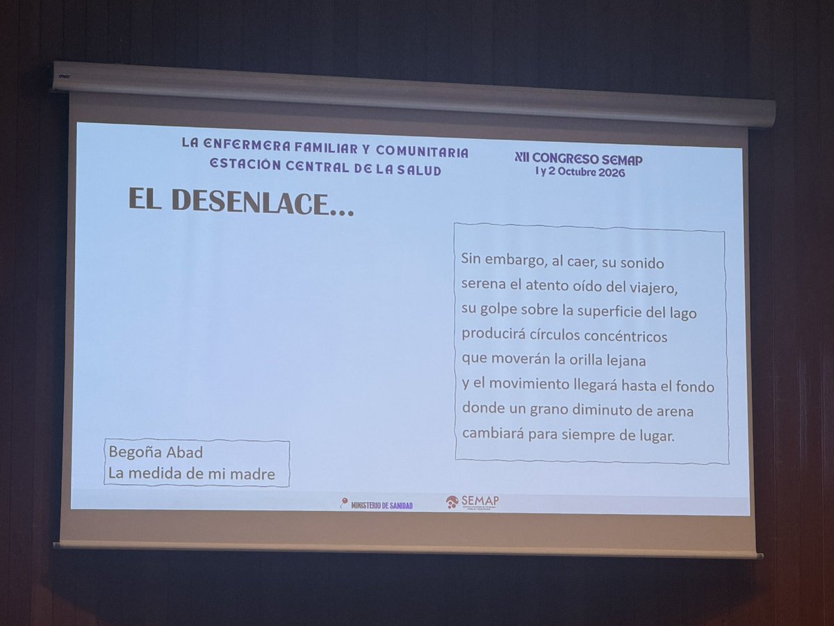 ACAMEC_'s tweet photo. Magnífica Conferencia de Clausura Congreso @semap_ moderada por Laura Iglesias Rus @Wasp_91 y con la intervención de Juan José Jurado Balbuena y Rosa María Alberdi Castell 
“Paso a paso y grano a grano se pueden conseguir resultados ahora y a largo plazo” @faecap https://t.co/XZJ0pH1uDC
