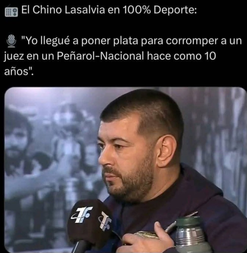 mayeroraul_uru's tweet photo. @ViejoNacional @MartinCharquero No lo inventó nadie, lo dijo él. https://t.co/apUSMqS2gc