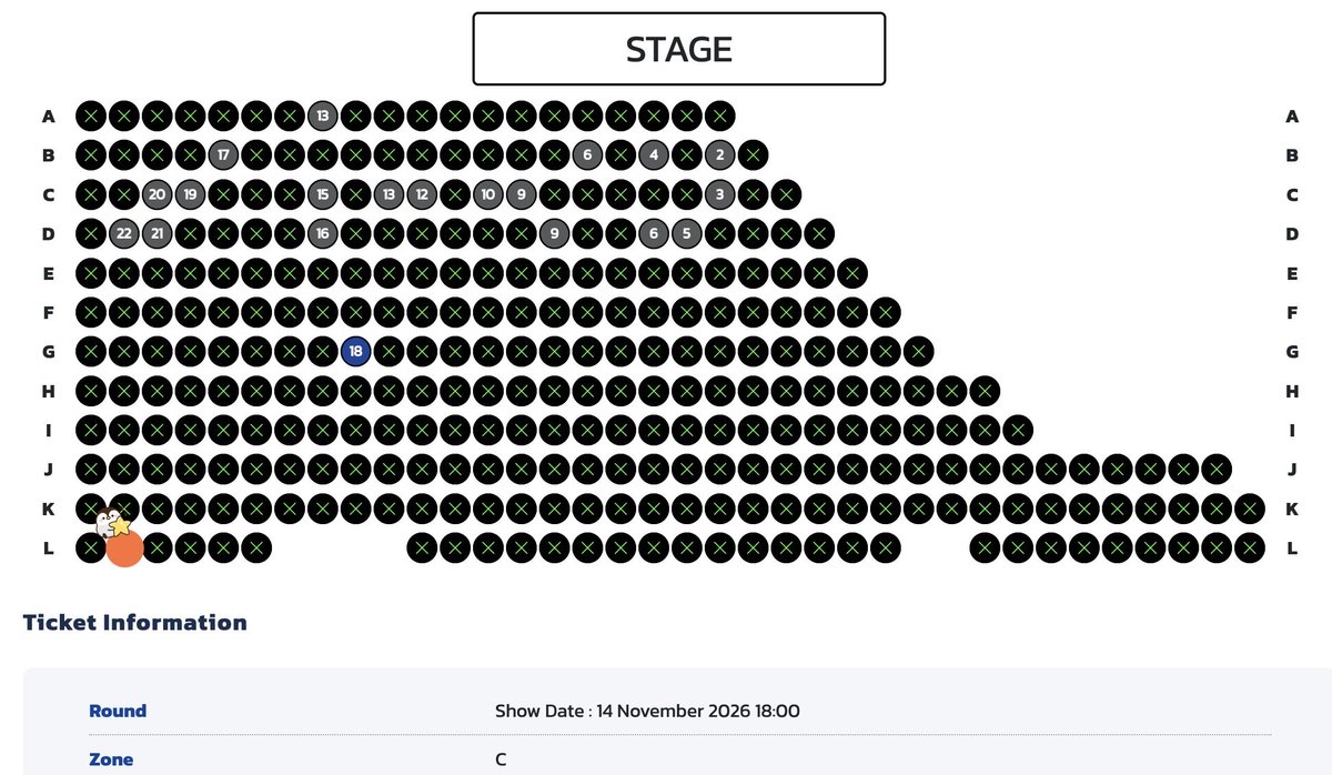 onnynies's tweet photo. 🐧 wts / ขาย ปล่อยบัตร 3900

วันเสาร์ 14/11 โซน C 1 ใบ
ราคาตามที่จ่ายค่ะ 3,960 ฿ (รวมค่าธรรมเนียม)

dm มาขอดูหลักฐานเพิ่มเติมได้ค่า 🥹🫶
ปล่อยต่อ เนื่องจากได้โซนที่ต้องการแล้วค่ะ💞

📌 นัดรับได้ bts วงเวียนใหญ่, บางหว้า/หน้างาน

#DAY_OFF_IN_BANGKOK https://t.co/FbKS4EASI9