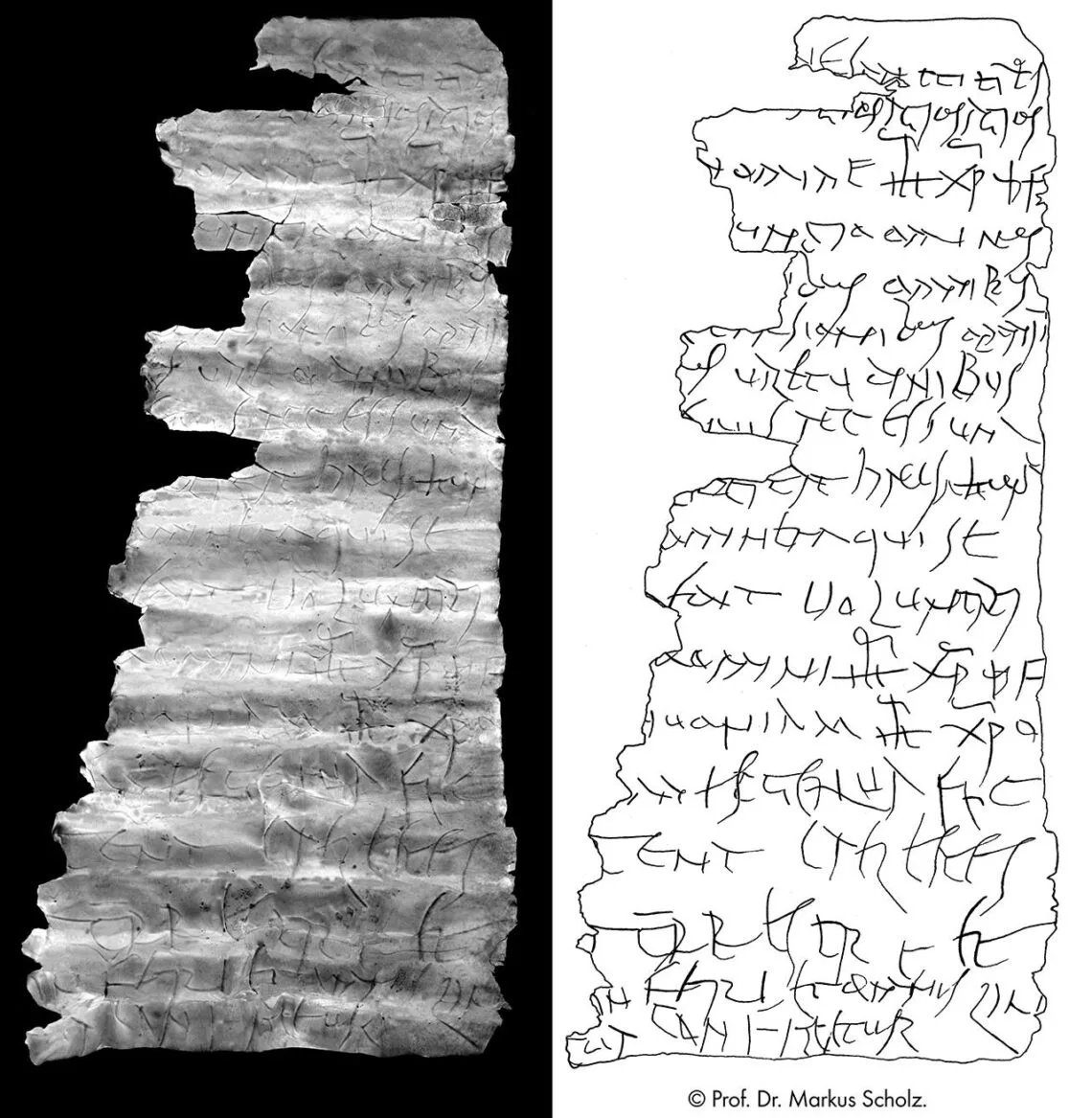 trad_west_'s tweet photo. Archaeologists found the oldest evidence of Christianity in Northern Europe.  

A silver amulet, buried with a man between 230 and 270 AD. 

Scientists used CT scanning to digitally unroll the scroll and it said: “Holy, holy, holy! In the name of Jesus Christ, Son of God.” https://t.co/Qk1L2JcouH