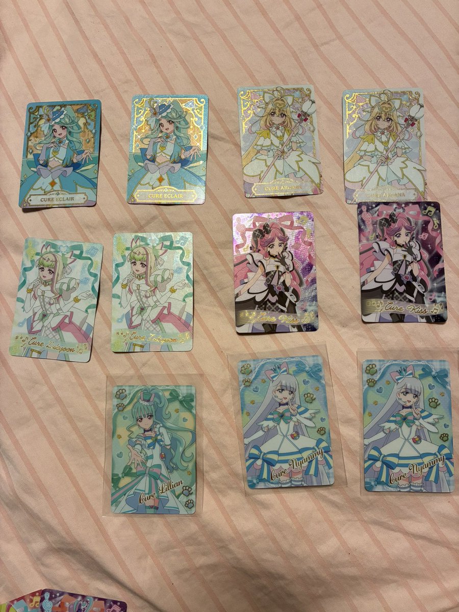 Uji_max's tweet photo. 改めて思うが
エクレール＆アルカナ
ズキューン＆キッス
リリアン＆ニャミー揃えられたの偉すぎ

あとフレンディと悟も揃って良かった https://t.co/oCgEKNNU31