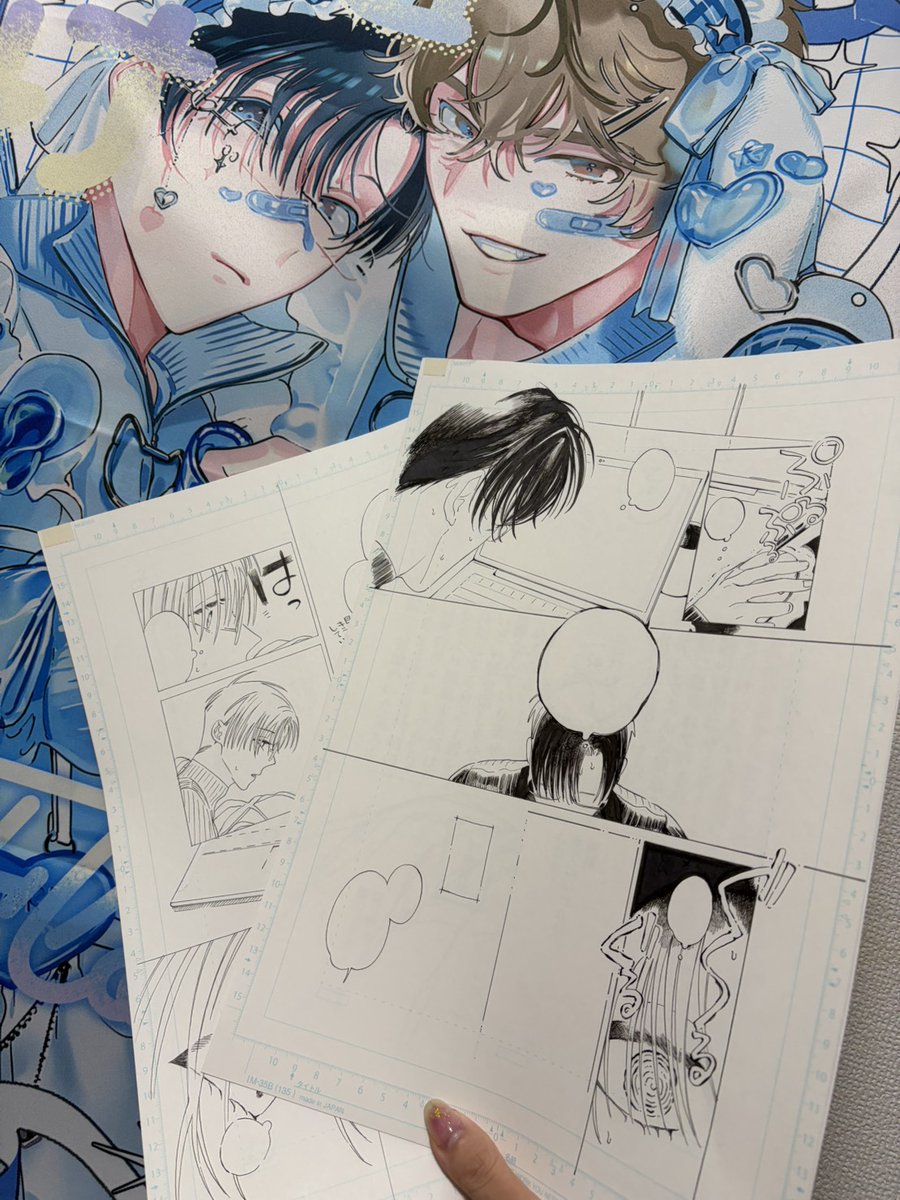 florishsunmoon's tweet photo. 《J庭ミニ企画③》
💙布ポスター/ペン入れ原稿を抽選プレゼント💙

①当アカウントをフォロー
②このポストをPRし（引用も可）欲しい物をリプライ
（複数選択可）

ポスターは当日14:30以降に受け取れる方で🙏
2日18時頃に当選者にDMをします。その際にお名前をお伺いし原稿にサインします！
#J庭60 https://t.co/5YfNPR3N33