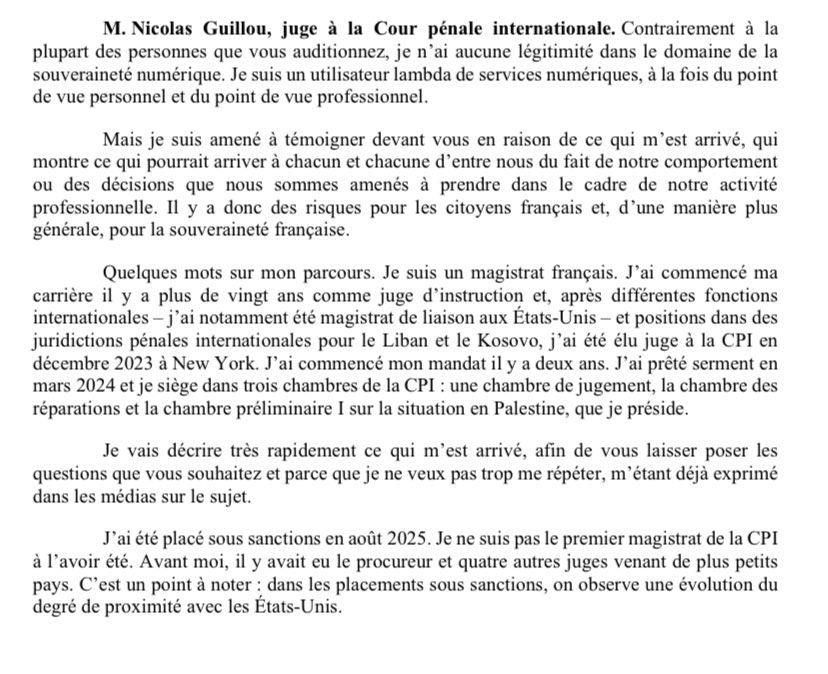 BMoon_bee's tweet photo. 🚨‼️Le juge français de la CPI Nicolas Guillou avait déjà dénoncé à l’assemblée nationale le refus de l’UE de créer une loi pour bloquer les sanctions 🇺🇸 qui le frappent dans sa vie quotidienne : face à ce refus de protection de l’UE, AXA met un terme au contrat avec la CPI ! https://t.co/q0cyBoByOm