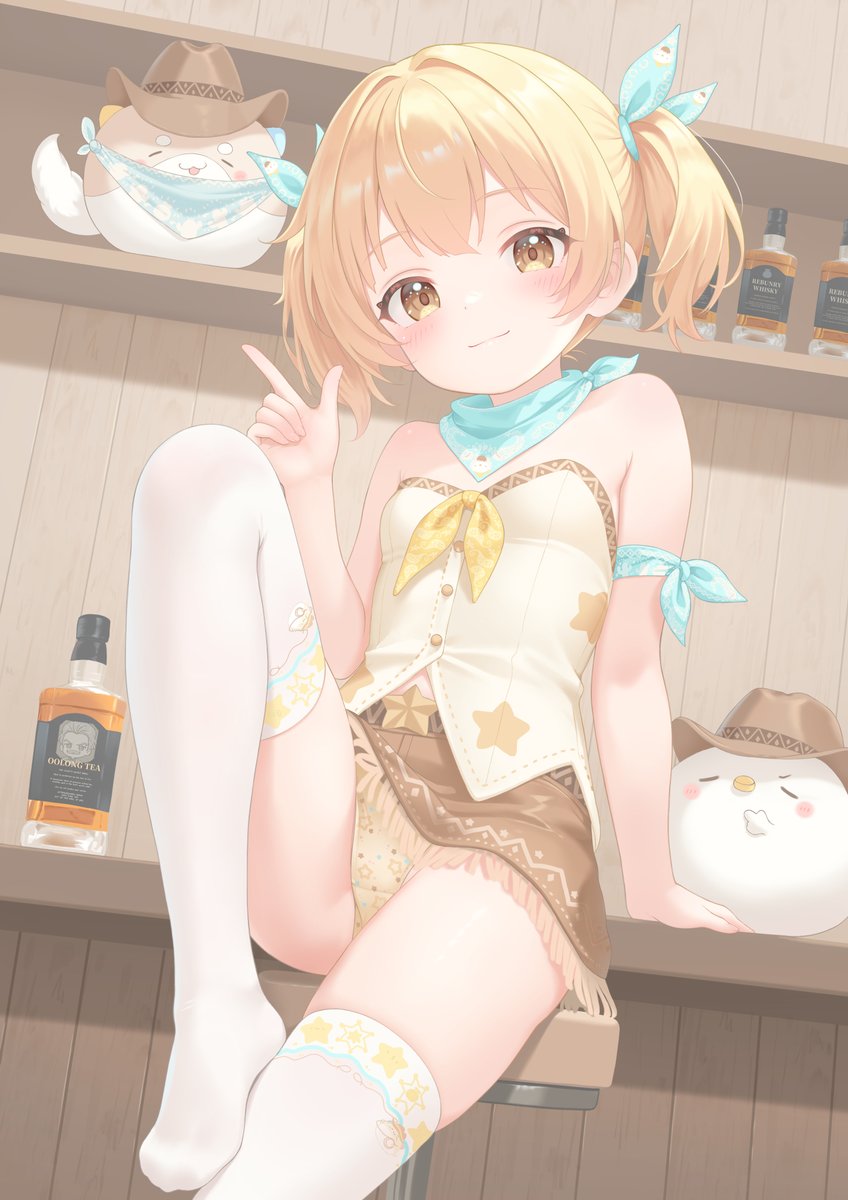 rebunxx's tweet photo. カウガールちゃん https://t.co/e2PBsD3JFd