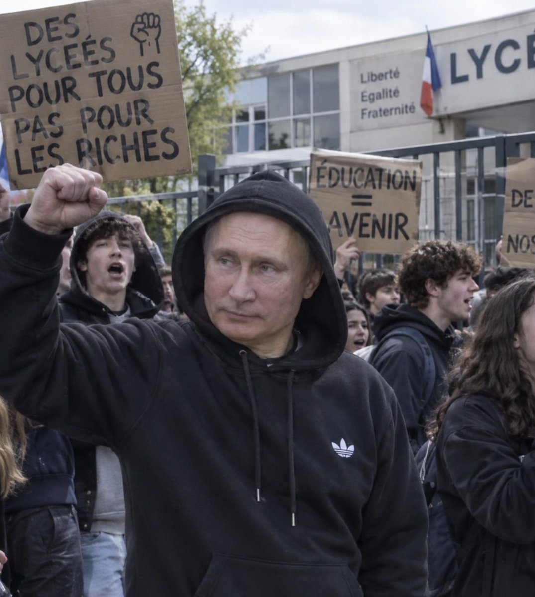 PhilConte007's tweet photo. Les macronards et @Cdanslair ont identifié le meneur de la révolte lycéenne : https://t.co/MIHo35Jbdu
