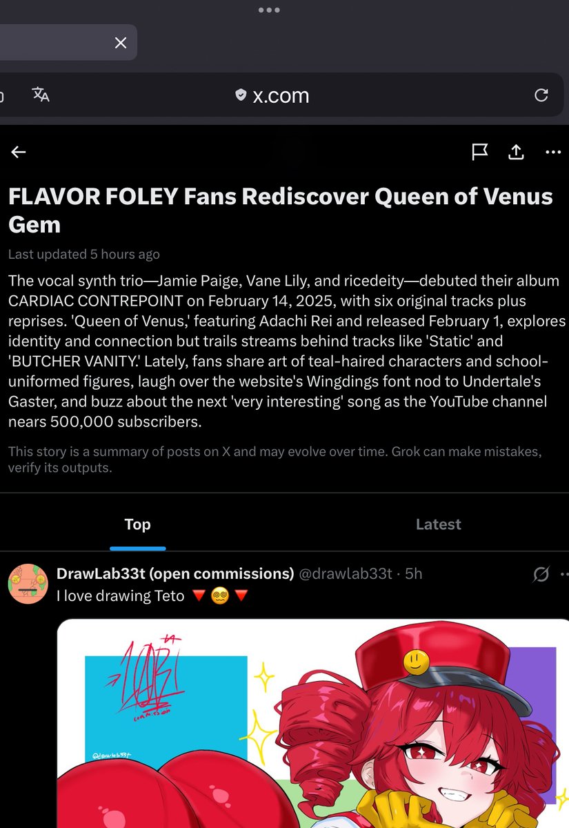 raineyseedly's tweet photo. oh man thats awesome im glad people are talking about queen of venus https://t.co/mJYJQJDgEE