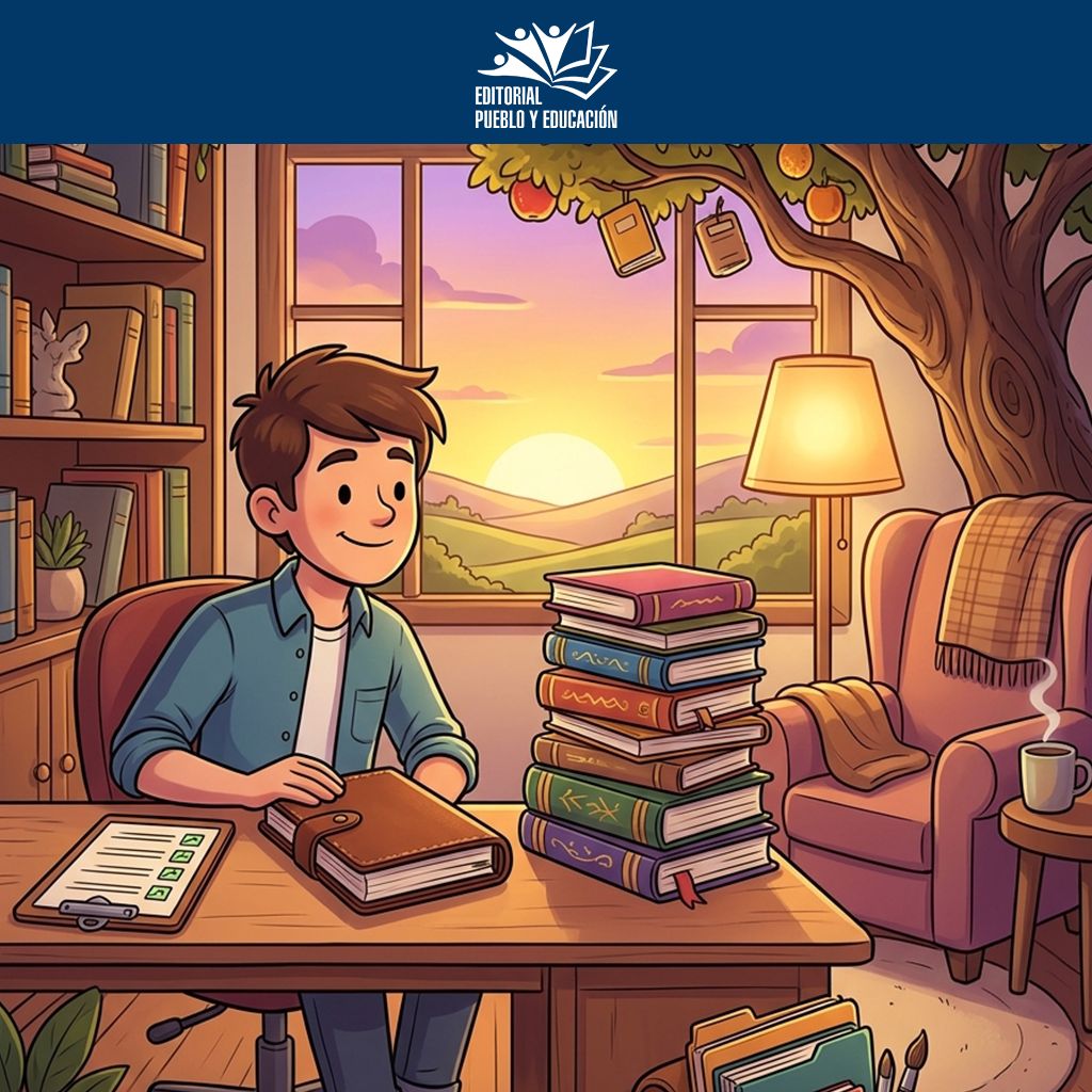 PuebloEditorial's tweet photo. ¡Llegó el viernes! Revisa tus pendientes, cierra la semana con satisfacción y prepara tu lista de lecturas para el descanso. ¡El esfuerzo de la semana da sus frutos! 🎒✨ #ViernesLector #MetasCumplidas #Aprender https://t.co/WqvUJg2s0W