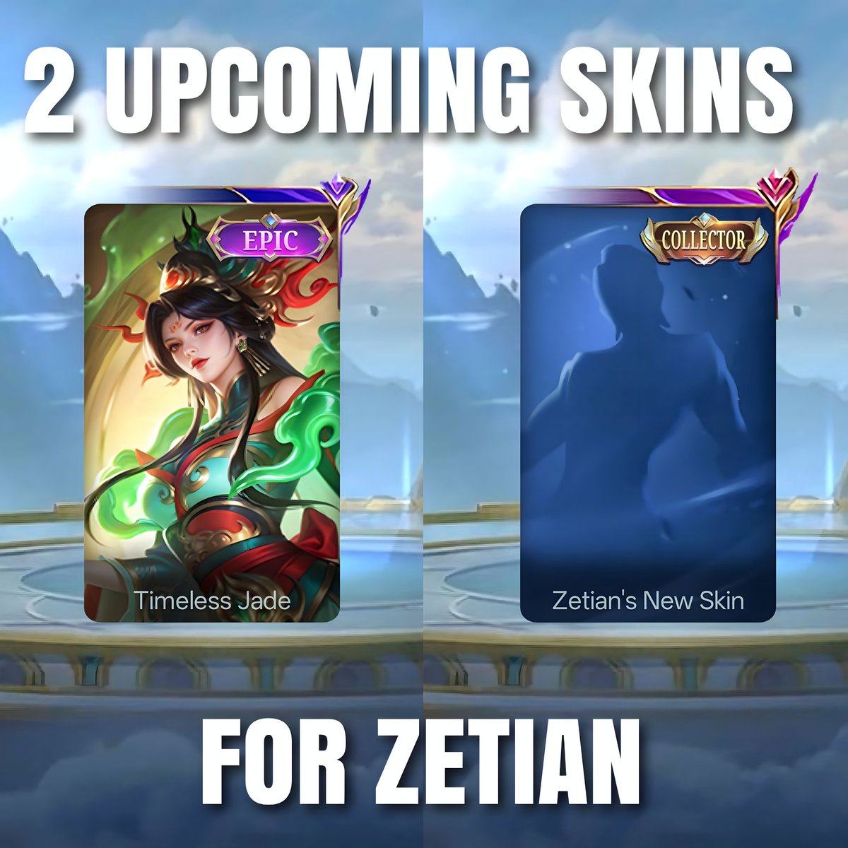 mlleaksfb's tweet photo. 2 Upcoming Skins for Zetian https://t.co/w9Dt6m3qLL
