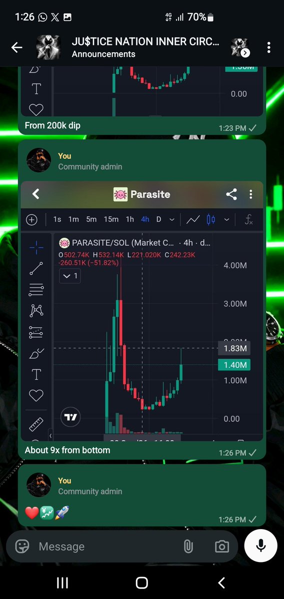 One_Legend11's tweet photo. $PARASITE recover from fat bottom

200k-1.8M 

Private 📌 https://t.co/cRAi2L0cnF