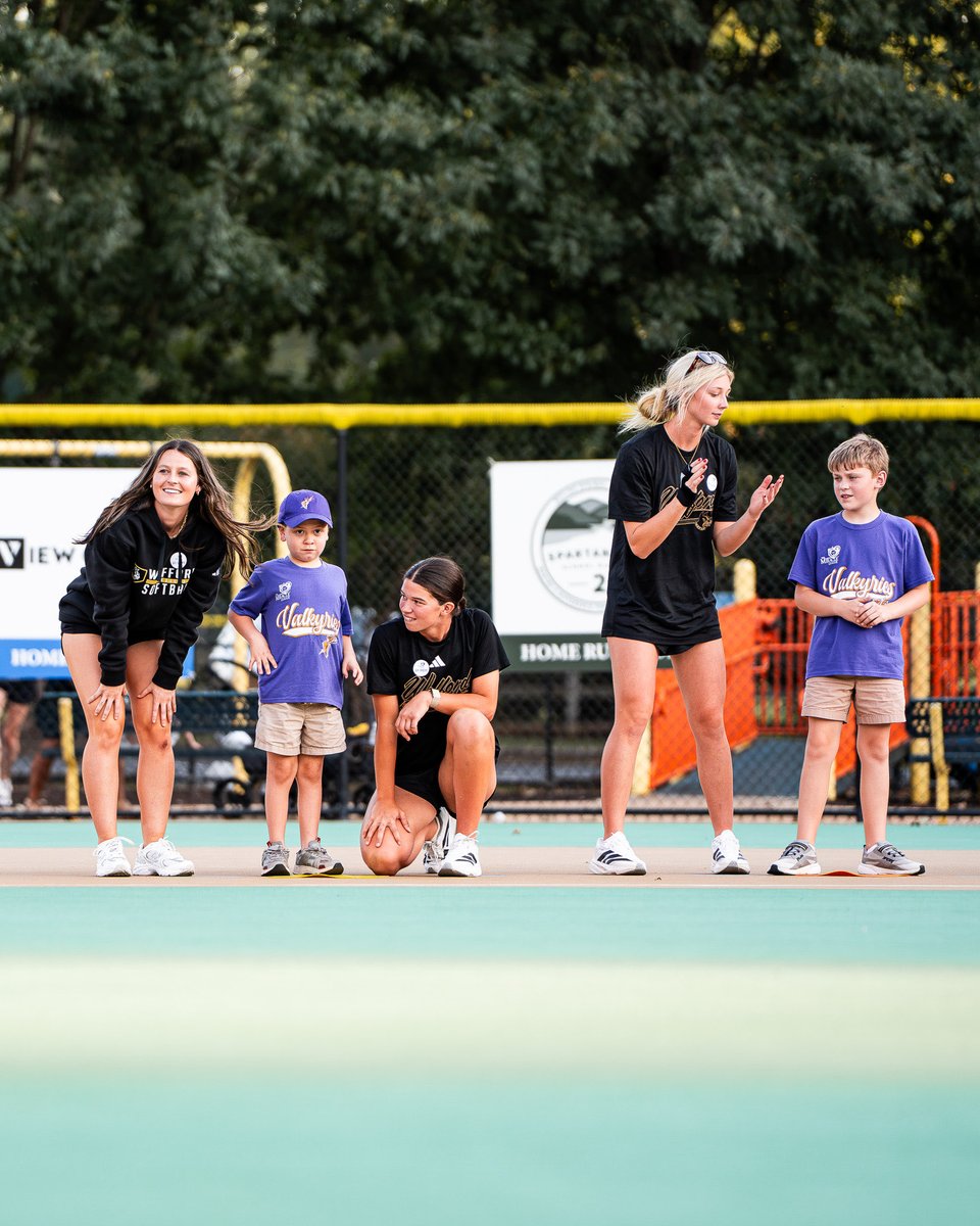 WoffordSoftball's tweet photo. Had a blast last night with Carolina Miracle League 😁

#ConquerandPrevail #ForTheW https://t.co/jYn7gUfq3d