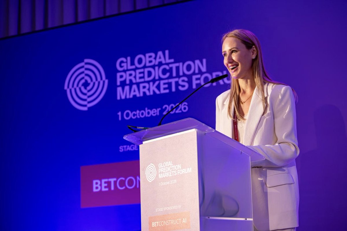 BlondiePredicts's tweet photo. Yesterday at the @SBCGAMINGNEWS Global Prediction Markets Forum in Lisbon!

A full day of panels, keynotes & conversations about where prediction markets are headed in the U.S. and Europe.

Loved introducing the panels, moderating the closing conversation with John Aristotle Phillips of @PredictIt , @joeyslevy & Noah Traisman of @Winible, and finally meeting so many people from the industry IRL, which is what @FiftyOneAlpha is all about. 

Even more fitting that it all happened on the first annual Prediction Markets Day @PredMktDay !

Photo credit: @JBrightCreative 

The future is PREDICTABLE!