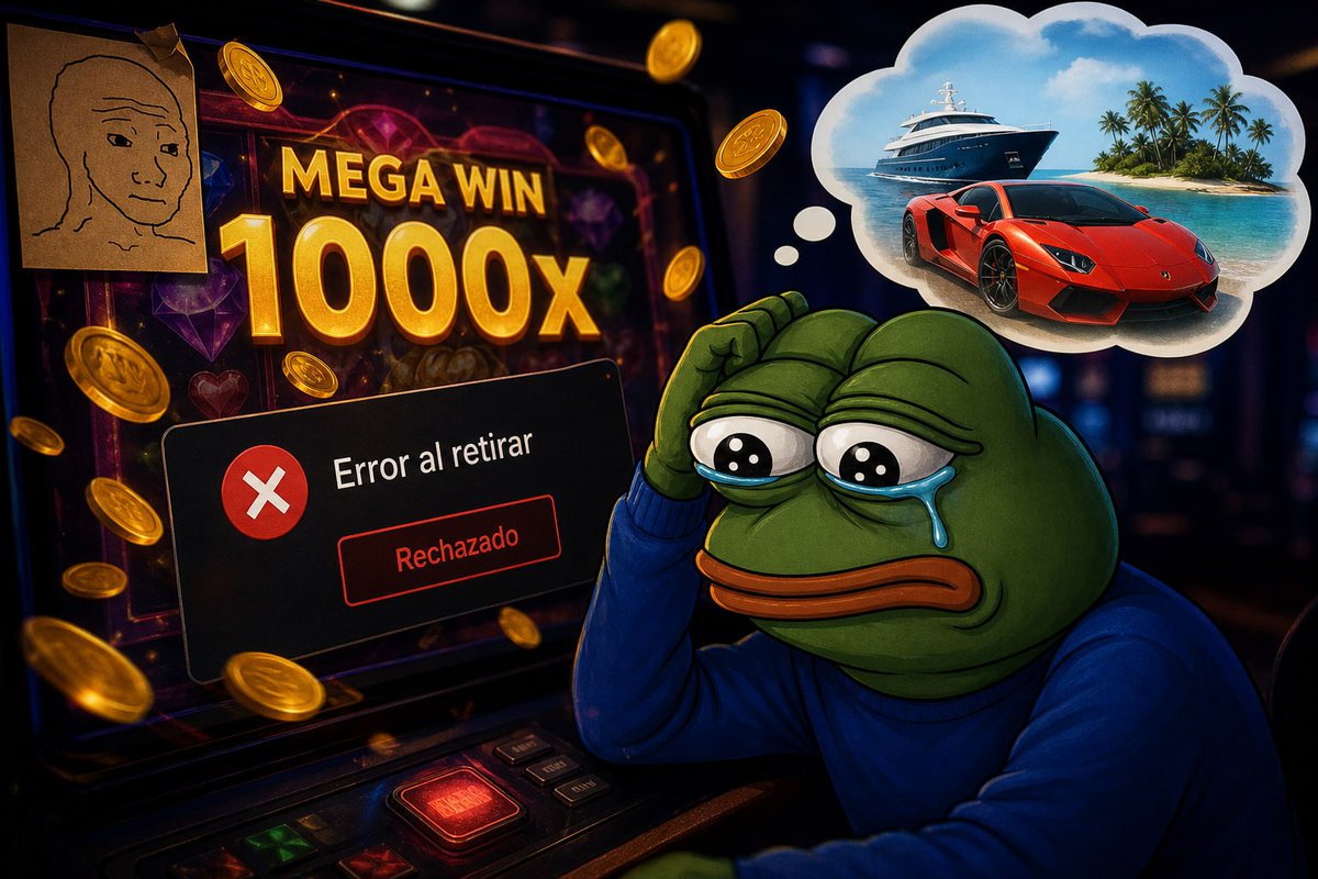Spino_es's tweet photo. CONSEGUISTE UN 1000x PERO NO PUEDES RETIRARLO? BIENVENIDO A LA REALIDAD 🤬

Por qué el casino hace esto y cómo no quedarte con un saldo que se convirtió en papeles de colores?

Analizamos las principales trampas en el hilo de abajo 👇 https://t.co/wfY7dAXN1a