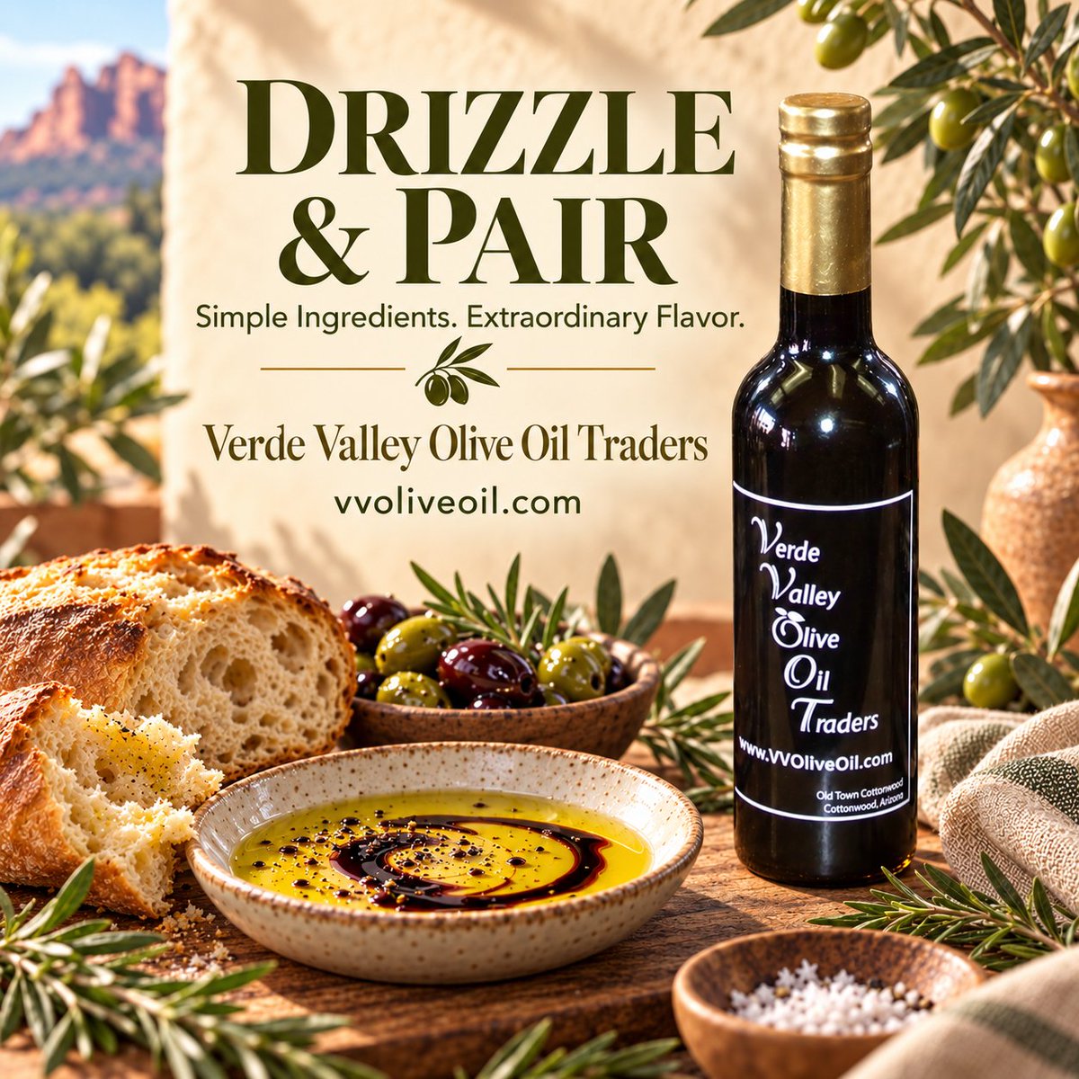 vvoliveoilaz's tweet photo. Sometimes the simplest combinations create the most memorable flavors.
Find your perfect pairing at https://t.co/L6k8J0Ok2J.
#DrizzleAndPair #BreadDipping #OliveOilAndBalsamic #SimpleIngredients #GourmetAtHome #VerdeValleyOliveOilTraders #FoodieFavorites #CottonwoodAZ https://t.co/PC35VDxrqK