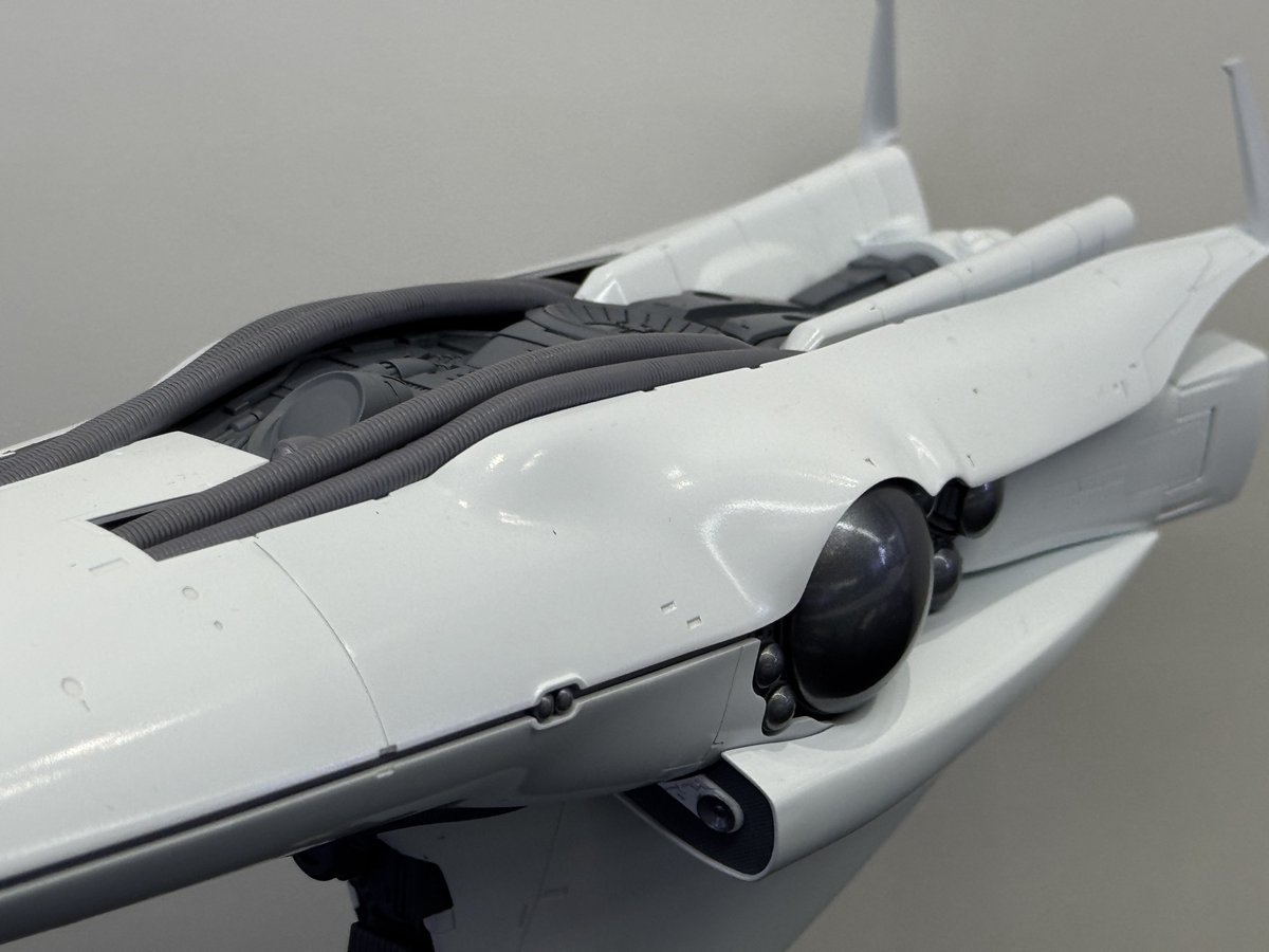 KuWa0511's tweet photo. 造形/設計で関わっておりますコトブキヤのブリュンヒルト、塗装見本が展示されてました
こうしてみるとなかなかのボリュームで、並べるとノイエ版との差がすごいですね
発売はもう直ぐです

#全日本模型ホビーショー https://t.co/KefMGphrxN