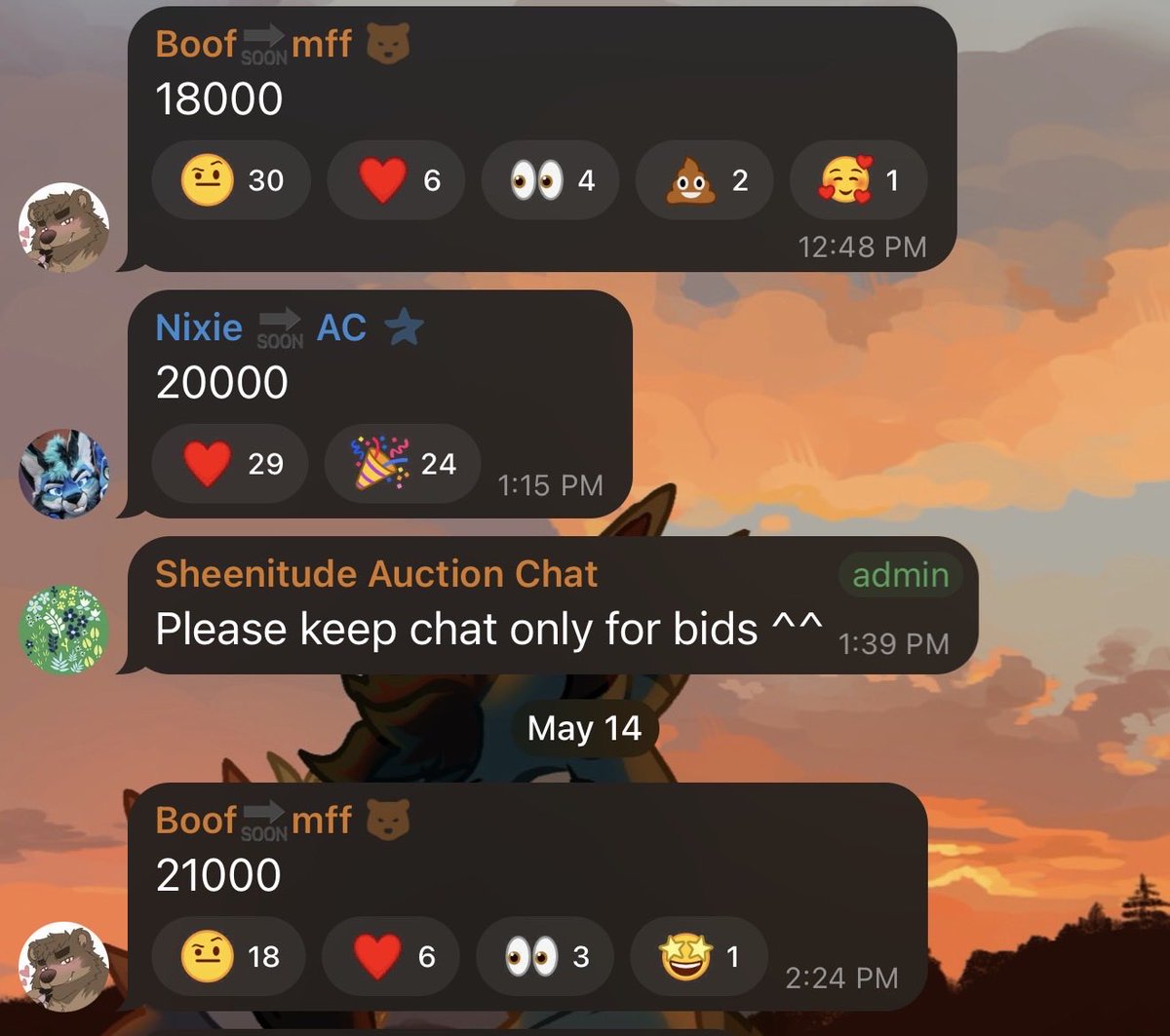 BlizzzyWizzy's tweet photo. Btw it doesn’t seem likes the maker was forced to take this…
In the auction rules your character had to be PREAPPROVED by them before bidding. And his was obviously approved by them to let him bid
Only went to private bids when people started mass testing to the bids https://t.co/xDH4ro4Hqh