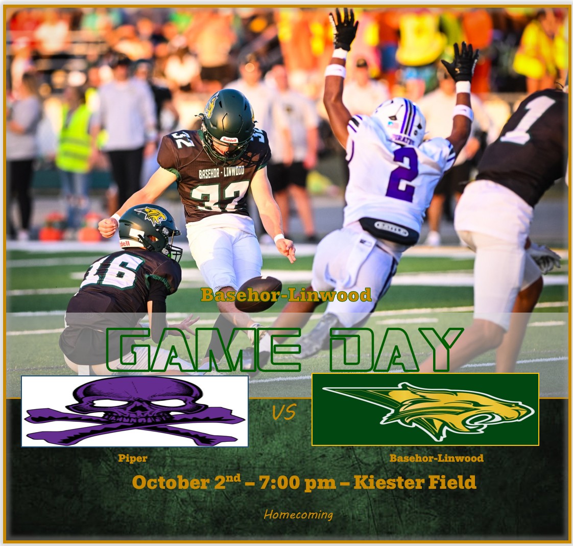 BobcatFB's tweet photo. GAME DAY! Bobcats host UKC foe Piper tonight, KO at 7pm #OneVision https://t.co/2rFunUEFrN