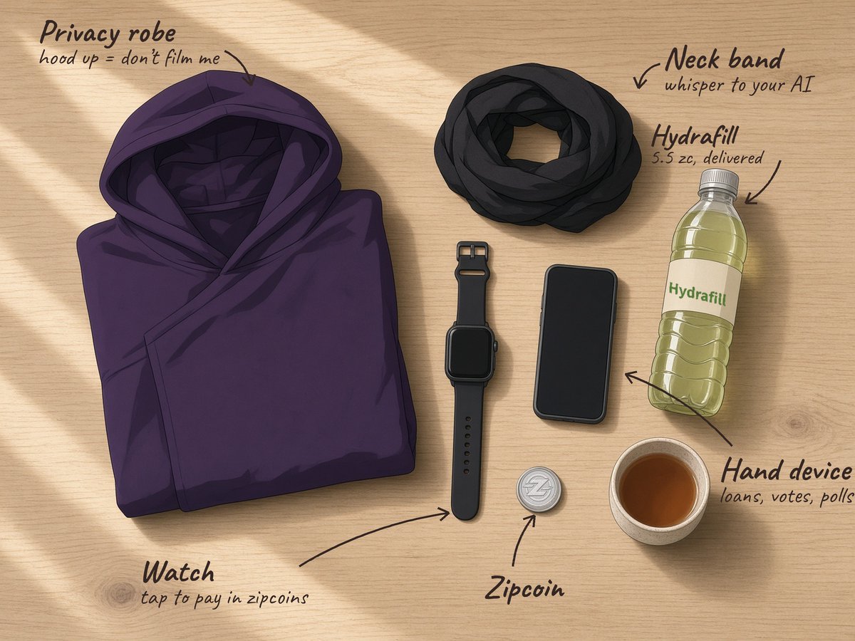 Zipcoin_eth's tweet photo. Veridia citizen starter pack 🎒 (from Vitalik's Snowmoon) https://t.co/9v6Drbu3lR