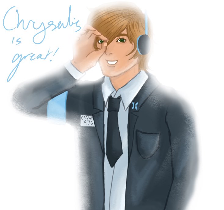 AlignedNight's tweet photo. IMPLIED DECKARD EP6 SPOILERS

.
ignore how i forgot tags last time haha. but yeah, chrysalis employee deckard!
#notquitehuman #nqh #deckard #jmwfilms https://t.co/E27KSpHeFt