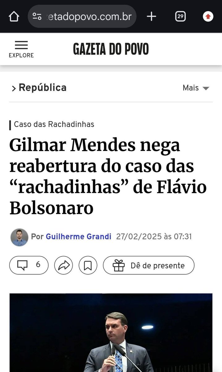 mathvshp's tweet photo. @peppipets É bizarro mesmo politico se aliando ao Gilmar Mendes né, mas do Jair e Flávio rachadinha tu vai criticar tbm ou vai continuar engasgando com o saco deles? https://t.co/ojsuCaXMi0