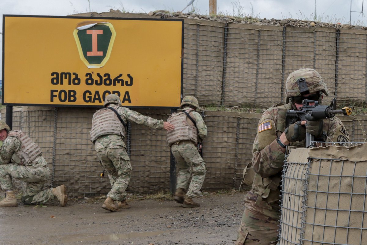 usingeo's tweet photo. 32 years ago today, the State Partnership Program between the U.S. state of Georgia and the nation of Georgia began. Three+ decades of joint training, exercises &amp; shared deployments globally has forged an enduring bond between Georgian and American forces. #SPP32 https://t.co/wDKIbFGhDx