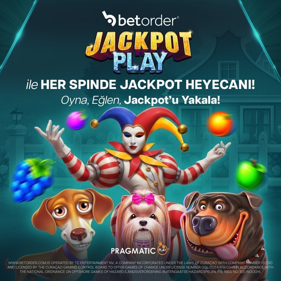 betorderoficial's tweet photo. 🌟 JACKPOT PLAY ile Büyük Heyecan! 🌟

Pragmatic Play'in popüler slotlarında Jackpot seni de bulabilir!

Her spinde kalp atışın hızlansın, şans seninle dönsün! 🔥
Şansını ortaya koy, büyük ödülün peşinden git. 💎

Şimdi oyuna katıl, jackpot’u yakala! 🚀
https://t.co/BHt8nzF0SA https://t.co/lTTbKK549g
