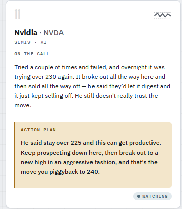 WPackTG's tweet photo. $NVDA getting the move as outlined in multiple of our morning calls. Here is is from yesterday : https://t.co/NNgHMg1FJ3