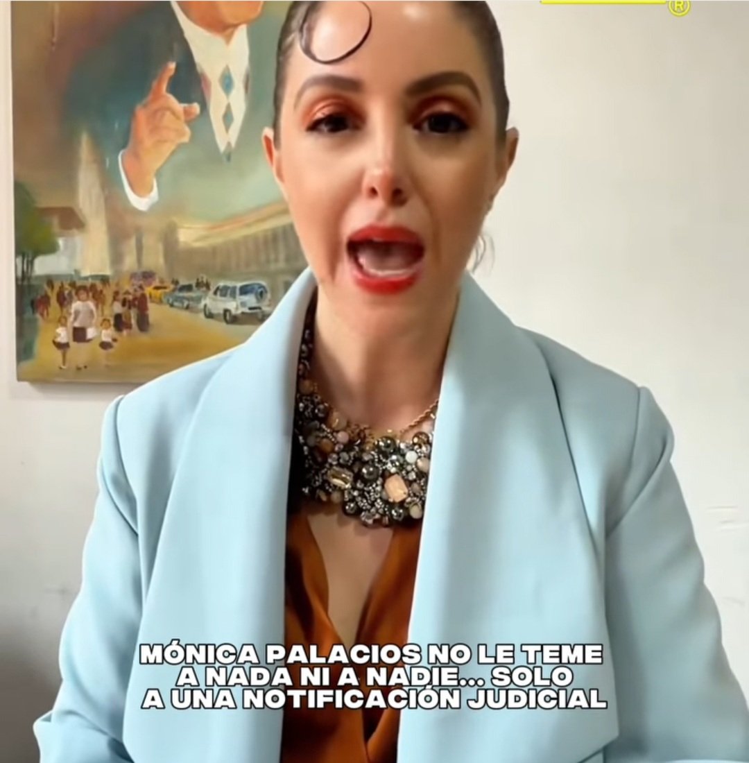 oburneo40's tweet photo. Qué estrella tiene Mónica Palacios para para no ser notificada? Escandaliza y se victimiza luego de haber injuriado sin pruebas. https://t.co/4nwIGSeroF