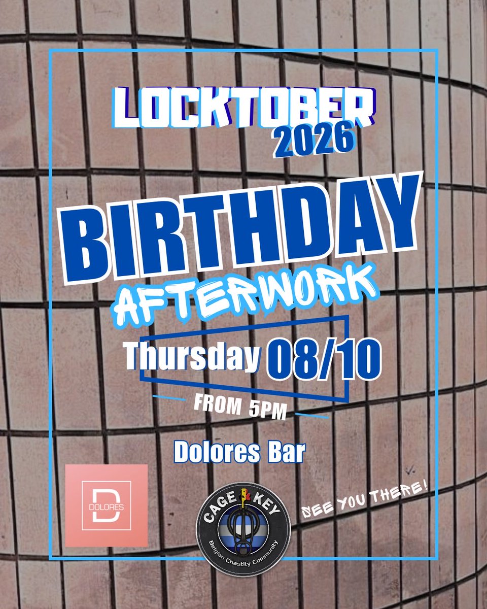 Locktober 2026 original cage check or related nude locked photo from X @cageandkeybe