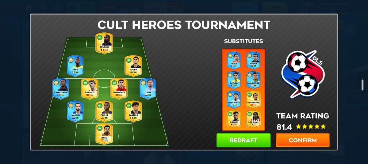 Noxarisyc's tweet photo. Cult heroes tournament 
First round https://t.co/Qvcu91MnK4
