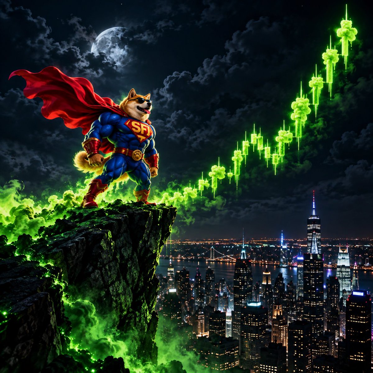 SuperFartInu's tweet photo. They wanted a bull market.

We brought something with a little more gas. 💨

The climb hasn’t even started yet.

$SFI 🐕🚀

Early ones know where to be 👇
https://t.co/mnRvYzlWHv https://t.co/th5612MknQ