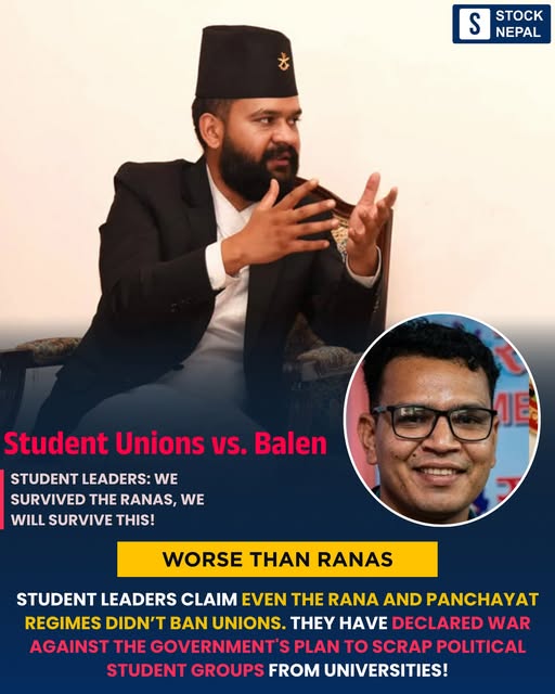 sabaqureshi457's tweet photo. The govt that rose on back of #Nepal’s Gen Z movement moved to abolish student unions. The Supreme Court stopped the move, citing constitutional rights.

#BalenShah’s govt should explain: when did the generation that brought change become the problem?
@Alternative4Npl https://t.co/vpp5jVJgvs