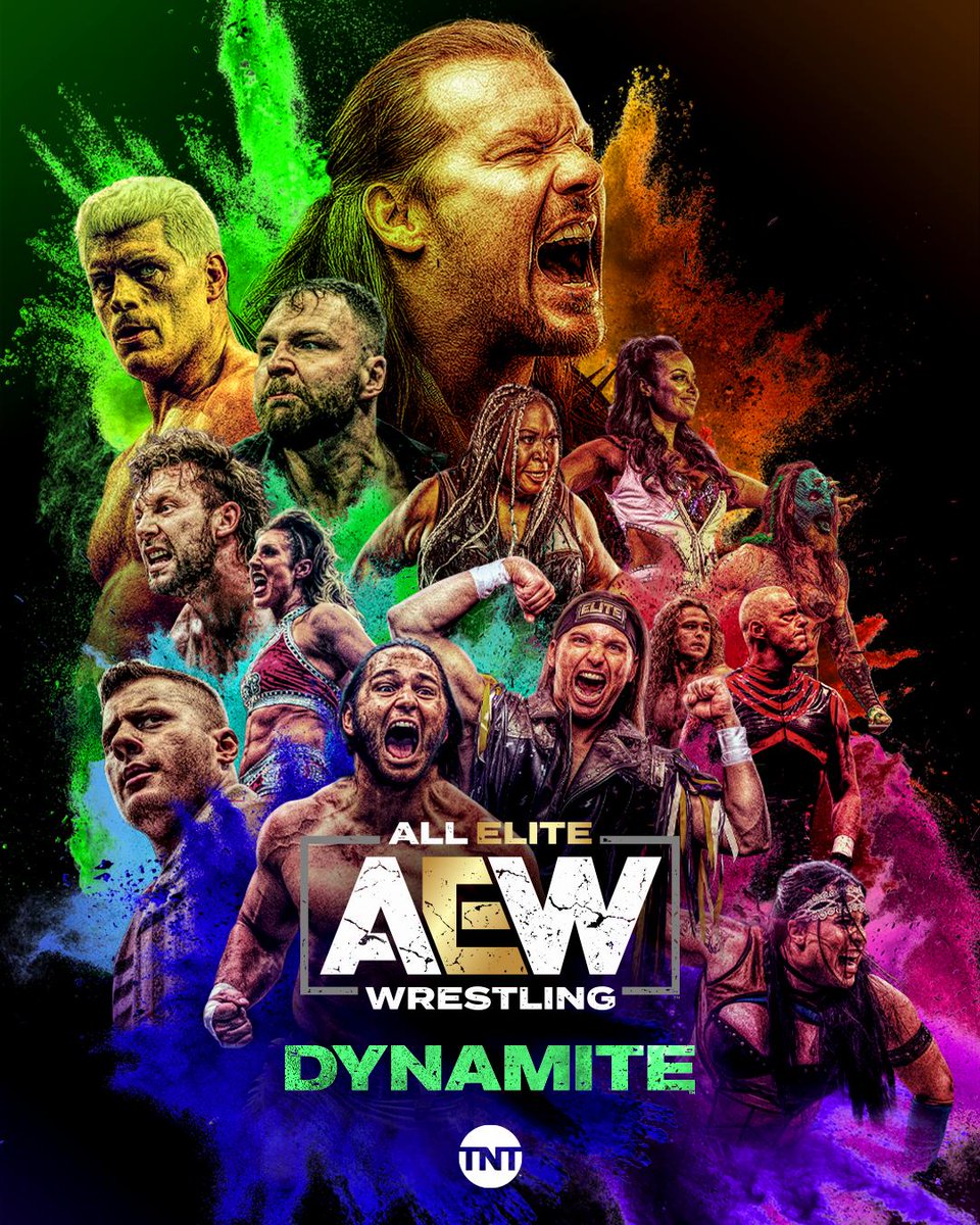 CatchNewz's tweet photo. AEW Dynamite a 7 ANS aujourd'hui ! https://t.co/cLnQfWrIxn