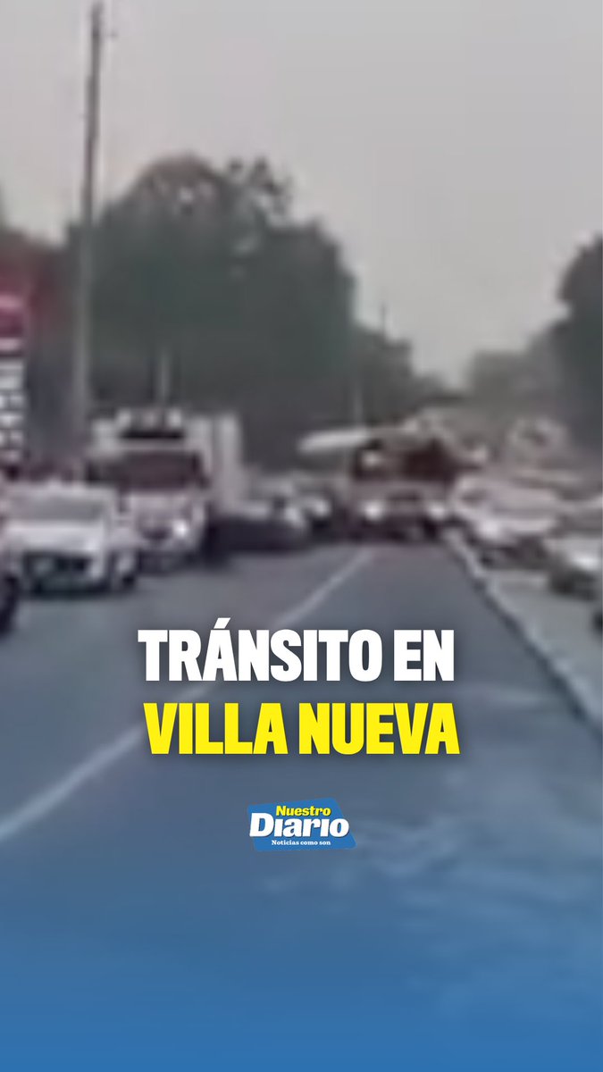 ⚠️ TRÁNSITO EN VILLA NUEVA 🚗🚚🚙 Dalia Santos, vocera de la PMT de Villa Nueva, comparte el reporte de tráfico en el municipio. Mira las novedades aquí: #Nu…